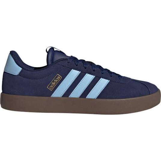 Adidas VL Court 3.0 Herre Dark Blue/Clear Sky/Gold Metallic 45 1/3 Adidas VL Court 3.0 Herre Dark Blue/Clear Sky/Gold Metallic 45 1/3