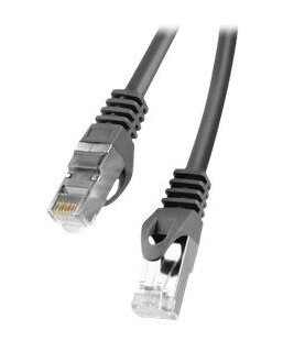 LANBERG koblingskabel - 10 m - svart, RAL 9004 LANBERG koblingskabel - 10 m - svart, RAL 9004