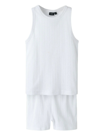 LMTD Nlfnomina Sl Night Set White 158-164