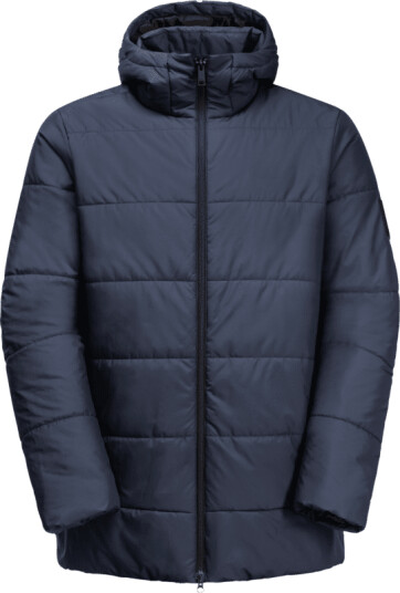 Jack Wolfskin Men's Deutzer Long Jacket S , Night Blue Jack Wolfskin Men's Deutzer Long Jacket S , Night Blue
