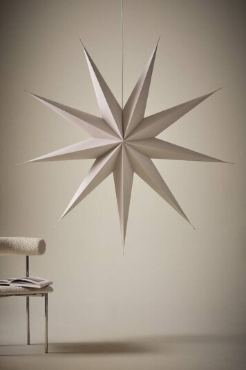 Jotex ANDROMEDA julestjerne Ø 150 cm Greige 1720607-01-0 1533734-12-0
