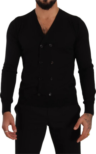 Dolce & Gabbana Herre Strikkevarer Svart S,