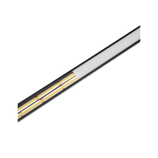 Aluminiumsprofil for LED stripe AGGE Wide Recessed innfelt Svart 100 cm Aluminiumsprofil for LED stripe AGGE Wide Recessed innfelt Svart 100 cm