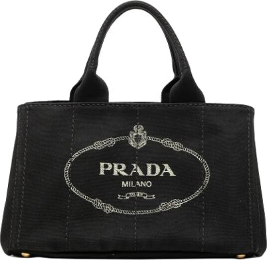 Prada Vintage Dame Svart Prada Vintage Dame Svart