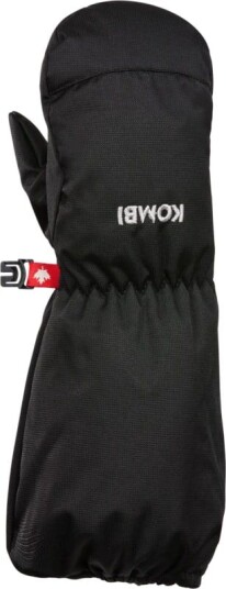 Kombi Kids' Easy Peasy Primaloft Mittens M, Black Kombi Kids' Easy Peasy Primaloft Mittens M, Black