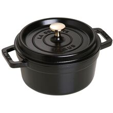 Staub Rund gryte 2,2 L Sort 1721282-01-0 1721246-02-0