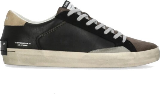 Crime London Herre Sko Svart 41 EU,
