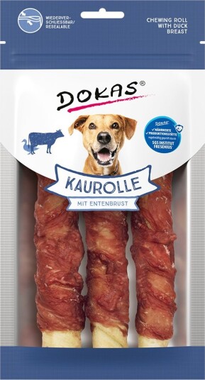 Dokas Tyggeruller Med Andebryst 2 X Ca 150 G