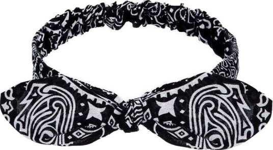 Bandana hårbånd - svart
