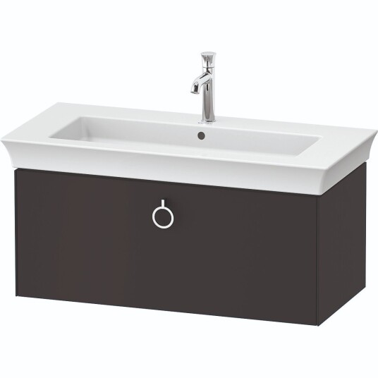 Duravit White Tulip Servantskap 1 skuff 98,4x45,8x41 cm Grafitt Matt