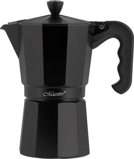 Maestro MR-1666-9 Mokkakanne - 9 kopper - Svart Maestro MR-1666-9 Mokkakanne - 9 kopper - Svart