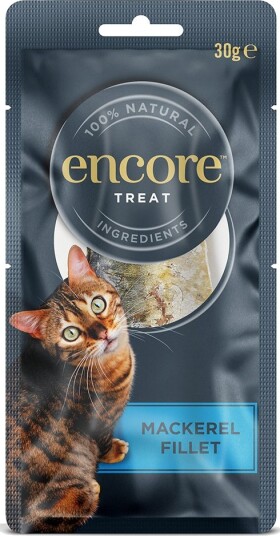 Encore Cat Makrell Loin 6 X 30 G Encore Cat Makrell Loin 6 X 30 G