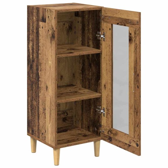 Gammelt tre 34.5 x 32.5 x 90 cm Konstruert tre Gammelt tre 34.5 x 32.5 x 90 cm Konstruert tre