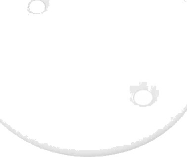 Påvegglokk PBL 38 F/PVB Ø59MM Hvit