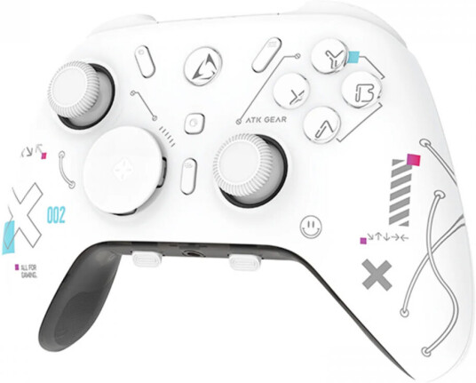 Atk Axe Pro Trådløs Gamingkontroller Hvit Atk Axe Pro Trådløs Gamingkontroller Hvit