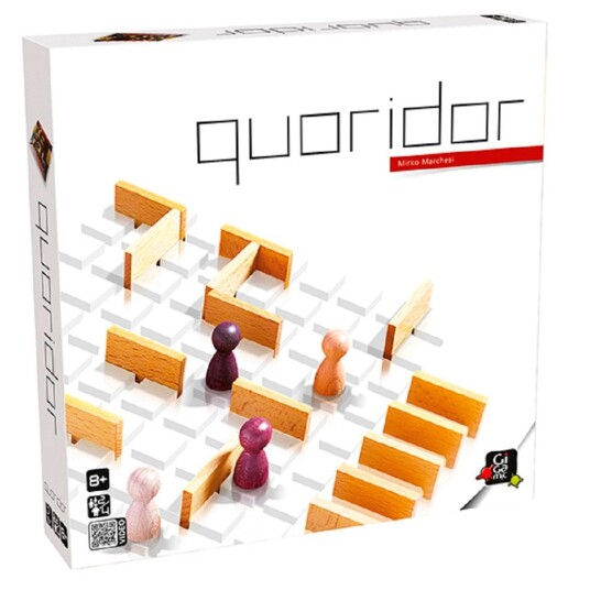 Gigamic Quoridor Strategispill for 2-4 Spillere - Logikk og Humor Gigamic Quoridor Strategispill for 2-4 Spillere - Logikk og Humor