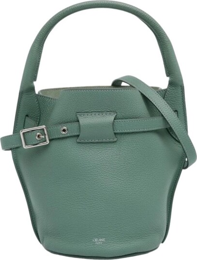 Celine Nano Big Bucket Bag Green