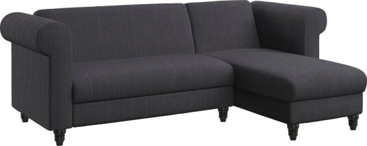 Sovesofa Felix II 241x154x83 cm Antrasitt 241x154x83 cm Antrasitt
