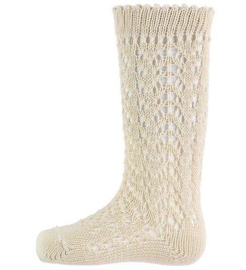Condor Knestrømper Strikk Beige 18 24 md Sokker Brun 86 92