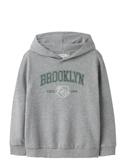 name it Nkmnewi Ls Nreg Sweat Wh Bru Grey 116