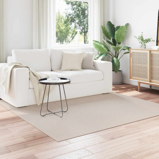  Områdetepper Torget FARO Krem 200 x 200 cm Polyester