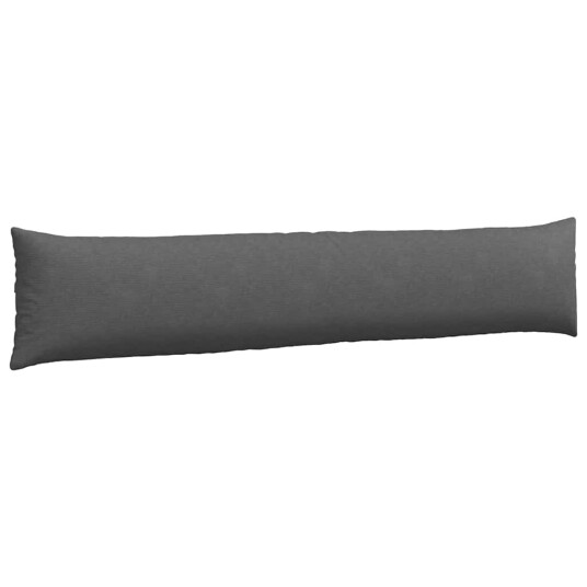 Sofaputer 2 pcs Mørkegrå 200 x 40 cm Corduroy stoff