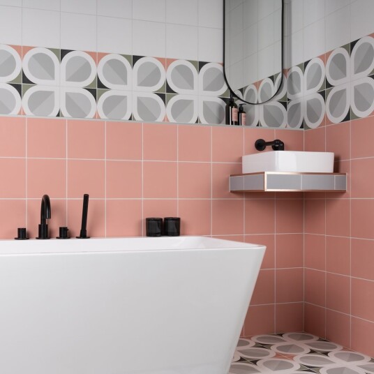 Equ Fliser Bauhome Rose 20x20 9mm Equ Fliser Bauhome Rose 20x20 9mm