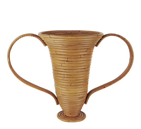 ferm LIVING Amphora vase small Natural stained