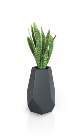 Selgro Design blomsterpotte MONUMO BARI Antrasitt