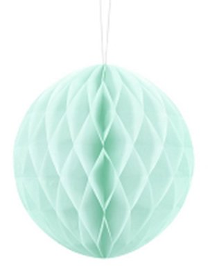 Mintgrønn Honeycomb Ball 20 cm Mintgrønn Honeycomb Ball 20 cm