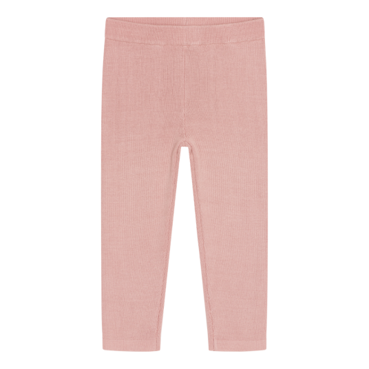 Hust and Claire - Bukse Bambus Lui Knit Rib Dusty Rose - 104