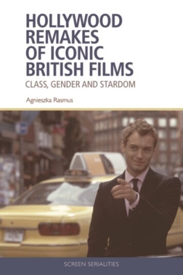 Hollywood Remakes of Iconic British Films  Class, Gender and Stardom