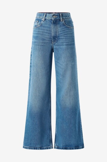 Tommy Hilfiger Jeans Dnm Lana Wide Leg HW Blå