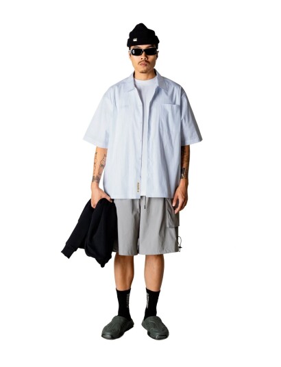 Woodbird Wbwang Wok Shirt Blue S Woodbird Wbwang Wok Shirt Blue S