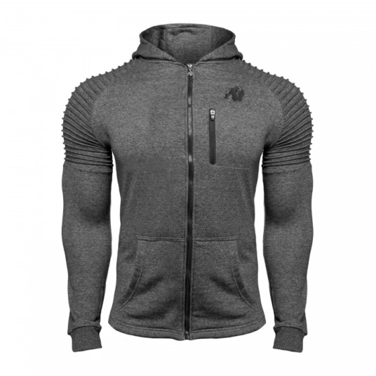 Gorilla Wear Delta Hoodie - Grey 4XL