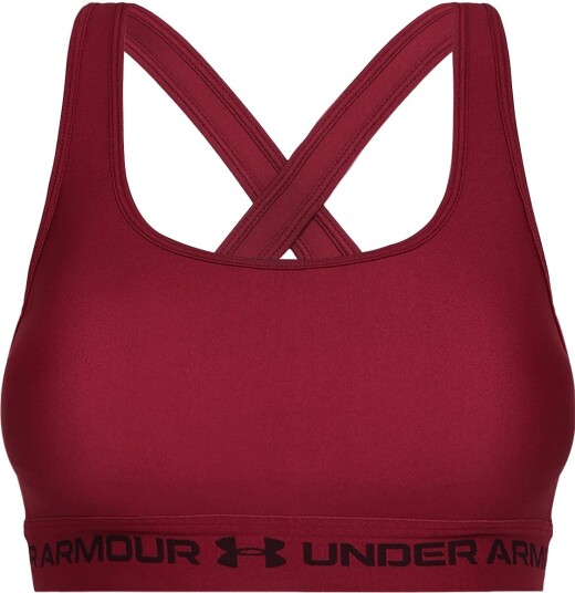 Under Armour Crossback Mid Bra Burgundy XXL