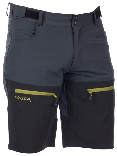 MoveOn  Skei Shorts Mens Granite/Black Granite/Black XXL