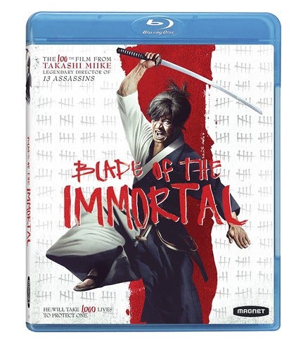 Blade Of The Immortal Bluray Blade Of The Immortal Bluray
