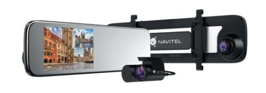 Navitel MR450 GPS, Full HD, 1920 x 1080 piksler, 160°, 2 MP, Grå, IPS