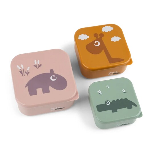Done By Deer Snack Box 3-Pack Deer Friends, Mix Powder