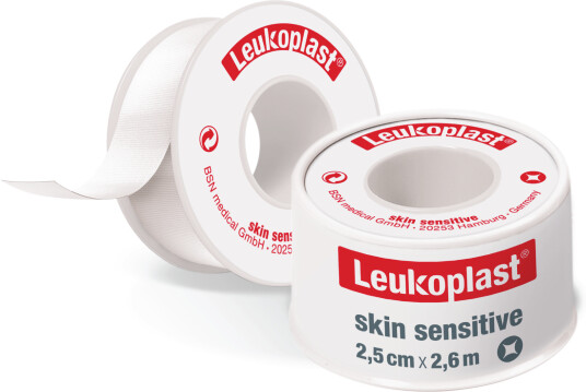 Leukoplast Skin Sensitive Tape, 2,5cmx2,6m