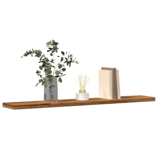 Vegghyller 4 stk gammelt tre 60x20x1,5 cm konstruert tre
