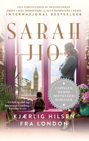 Kjærlig hilsen fra London - Sarah Jio, Roman, Norsk Innbundet