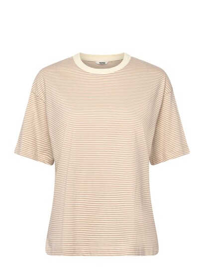 Monki Short Sleeved Cotton T Shirt Yellow XXS