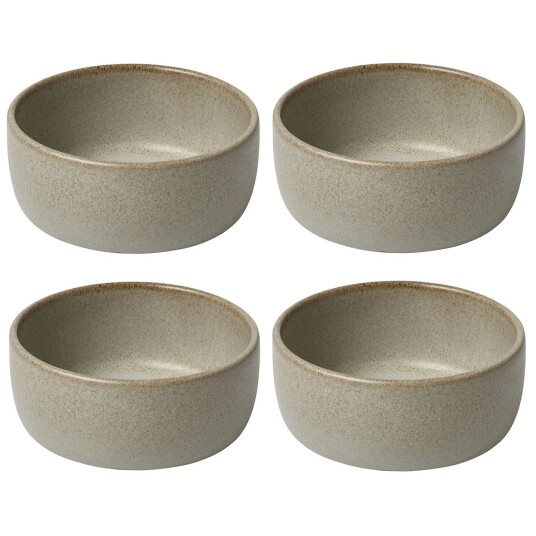Aida Raw Skål 13 cm 4 pk Sandy Beige Aida Raw Skål 13 cm 4 pk Sandy Beige