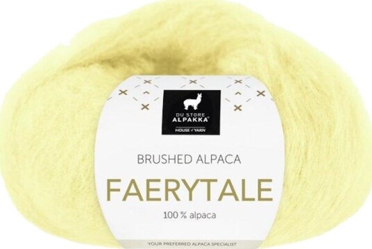 Du Store Alpakka Faerytale Lys-Gul 819 50 g