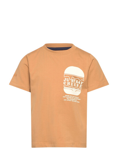 The New Tnneely S_S Tee Beige 134/140 The New Tnneely S_S Tee Beige 134/140