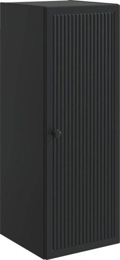 vidaXL Vegghengt skap Svart 33 x 34,5 x 90 cm Konstruert tre vidaXL Vegghengt skap Svart 33 x 34,5 x 90 cm Konstruert tre