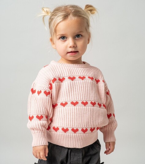That"s Mine Ingeborg Sweater   Pink   86CM/18M