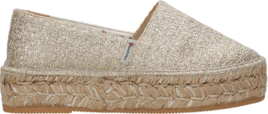 Espadrilles, Dame, Sko, Beige, 37 EU,